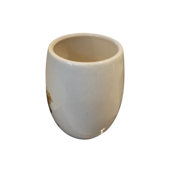 Vintage Retro Mid Century Edwin Knowles Rooster Weathervane Sipper Cup - Picture 4 of 6